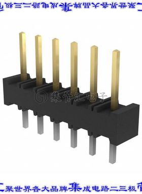 26630601RP2 针座连接器6POS接头2mm公形插针通孔直针镀金