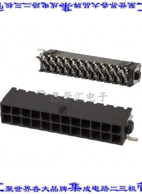 5-794629-4 针座连接器24POS接头2排3mm公形插针表贴SMD镀金