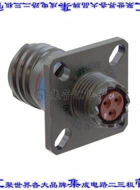 D38999/20WA98SALC 圆形连接器3POS插座外壳用于母插口草绿色面板