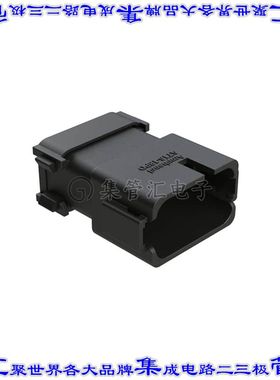 AT16-18PD-K004 矩形连接器外壳18POS插座3排公形引脚黑色自由悬