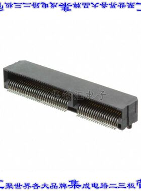 MEC6-150-02-L-D-RA1 卡边缘连接器100POS母头2排0.64mm黑色镀金