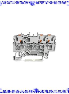 2202-1302 端子块连接器3POS馈通式5.2mm橙色12-22AWG