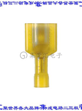 EDNF10250FIMB-Q 快速连接器端子公头6.35mm压接10-12AWG