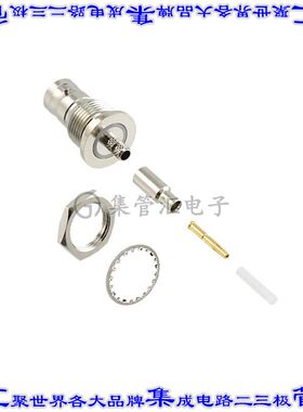 112252 同轴连接器BNC插孔母形插口压接50欧姆面板安装