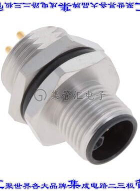 860-LP5-11SR004 圆形连接器5(4+PE)插座公形引脚焊接镀金面板安