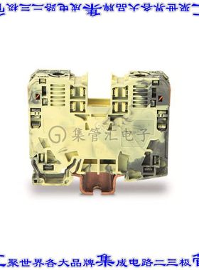 285-131 端子块连接器2POS馈通式16.0mm灰色黄色2-8AWG