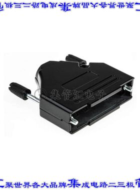 MHDTZK25-BK-RA-PC-BK-K 连接器25POS后壳180度屏蔽黑色