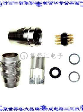 C09131H0122002U 圆形连接器12POS插头公引脚焊杯镀金自由悬挂