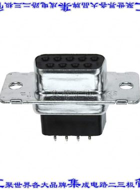 745183-2 连接器9POS插座母插口2排D-Sub通孔