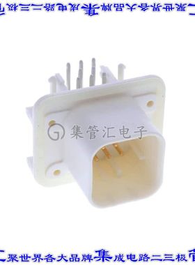 776279-2 针座连接器8POS接头3排4mm公形插针通孔锡