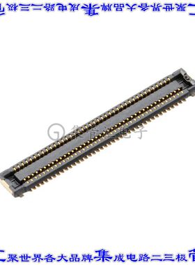 AXF5A8012A 板对板连接器80POS插口中央触点带2排0.35mm表贴SMD镀