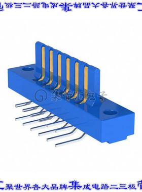EBM06MMBD 卡边缘连接器12POS公头2排3.96mm蓝色镀金