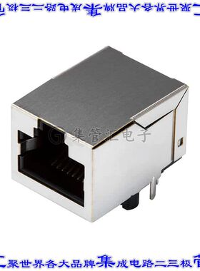 CRJ011-ML3-TH 接插件连接器RJ JACK, 1 PORT, 8P8C, 30U, SHEI