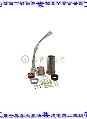 CL90557FS52413S 圆形连接器8POS插座母插口压接镀金自由悬挂