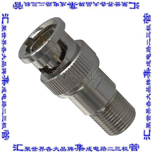 6779 连接器adapter适配器 BNC 插头公引脚 至 F 插孔母插口