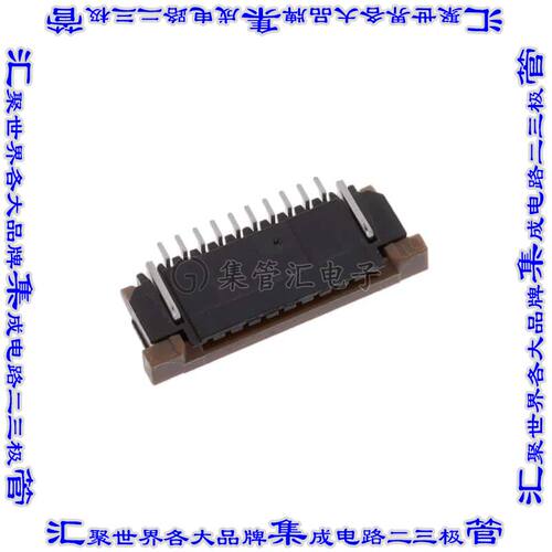 SFW10R-3STE1LF 连接器10POS FFC/FPC 1mm触点底部表面贴装直角