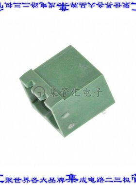 395326002 0395326002端子块连接器2POS接头公引脚带罩5.08mm绿色