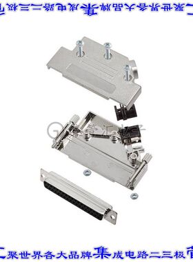 6355-0009-14 连接器37POS插座母插口2排D-Sub自由悬挂