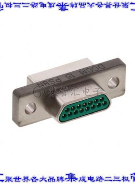 DCCM15PSBN 连接器15POS插头公引脚2排D-TYPE型面板安装