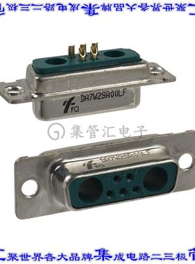 DA7W2SA00LF 连接器7(5+2电源)插座母插口2排D-Sub组合式自由悬挂