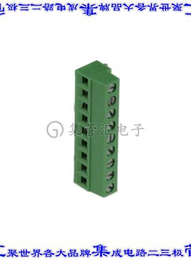 691242700009 线对板连接器9POS接线端子5mm通孔垂直带板