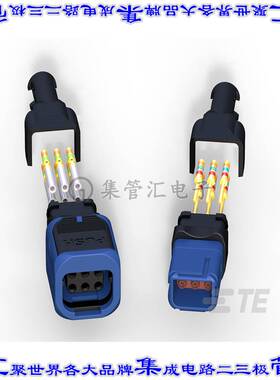 D369-R99-NS1 矩形连接器9POS插座3排2.54mm母插口黑色压接镀金自