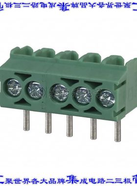 1984798 线对板连接器5POS接线端子3.5mm通孔垂直带板