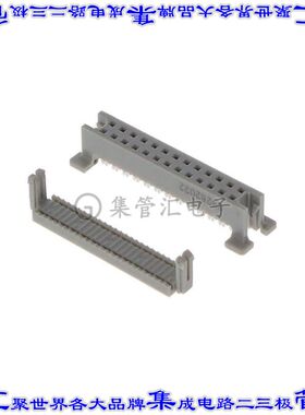 45126-000000 矩形连接器26POS插座2排1.27mm母插口IDC镀金自由悬