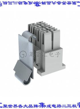 IPD1-04-D-K-M 矩形连接器外壳8POS插座2排2.54mm母形插口白色自