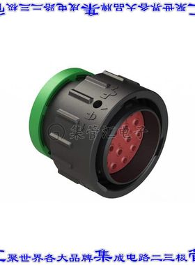 AHDP06-24-16PN-BRA 圆形连接器16POS插头外壳用于公插针黑色自由