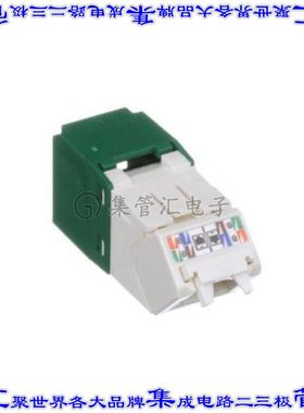 CJUD688TGGR 接插件连接器CAT6 UP/DOWN 45 DEGREE TG WIRECA