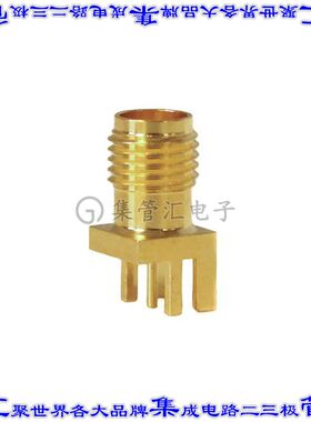 BU-1420711841 同轴连接器SMA插孔母形插口焊接50欧姆板边缘