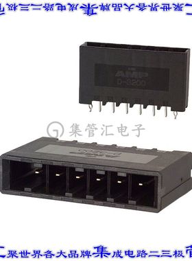 1-316133-3 针座连接器6POS接头5.08mm公形插针通孔直针镀金