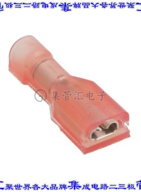 2-520084-2 快速连接器端子母头2.79mm压接18-22AWG