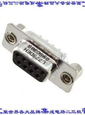 L77SDEH09SC309 连接器9POS插座母插口2排D-Sub自由悬挂