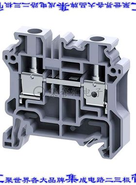 CY6 端子块连接器2POS馈通式8.0mm灰色8-24AWG