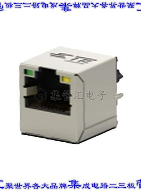 5-2337993-2 接插件连接器CONN JACK 1PORT 100 BASE-T PCB