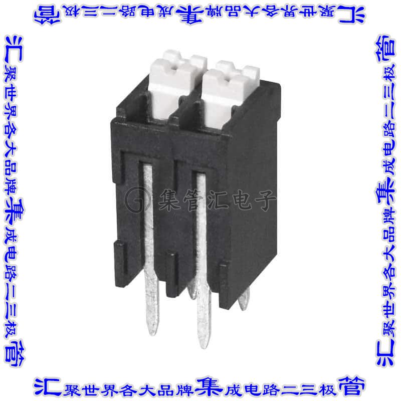 TBLH10V-350-02BK 线对板连接器2POS接线端子3.5mm通孔垂直带板