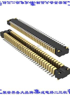 AXT660124 板对板连接器60POS接头中央触点带2排0.4mm表贴SMD镀金