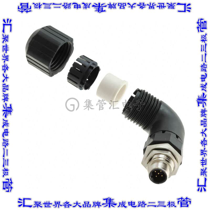 HDM12RM05B1RA 圆形连接器5POS插座公形引脚焊杯镀金自由悬挂