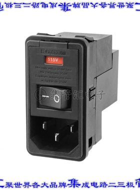 PS0SXDBX0 电源接入连接器3POS插座公插片模块IEC320-C14面板安装