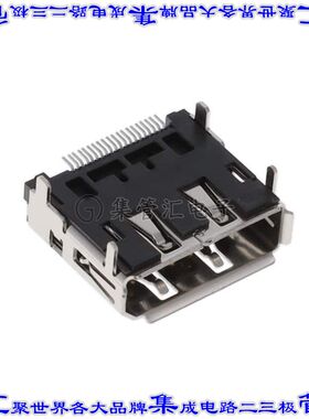 DP1RD20JQ2R400 连接器DisplayPort插座20POS 显示器端口 1.1a表