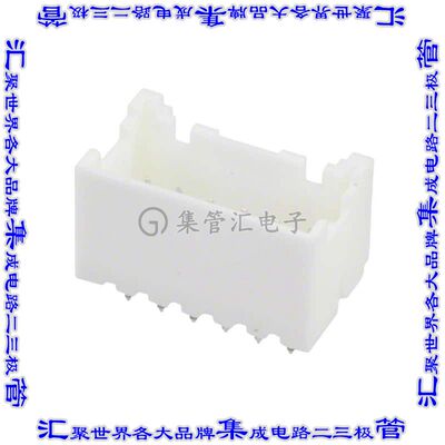 1-1969582-2 针座连接器12POS接头2排2.5mm公形插针通孔直针锡