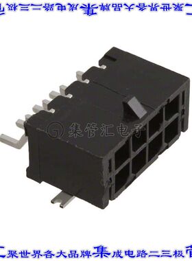 662008231722 针座连接器8POS接头2排3mm公形插针表贴SMD锡
