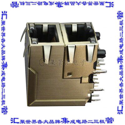 RJSAE-538A-02 接插件连接器CONN MOD JACK 8P8C R/A SHIELDED