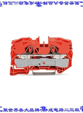 2016-1202 端子块连接器2POS馈通式12.0mm橙色6-20AWG