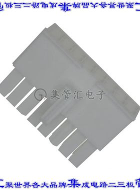 770583-1 矩形连接器外壳16POS插头2排4.14mm白色自由悬挂