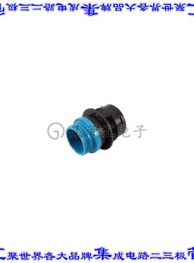 HDP24-24-18PE-L015 圆形连接器18POS插座外壳用于公插针黑色面板
