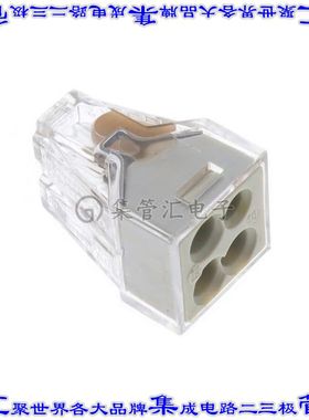773-124/RN01-0000 接插件连接器PUSH WIRE CONNECTOR; 4-CONDUCT