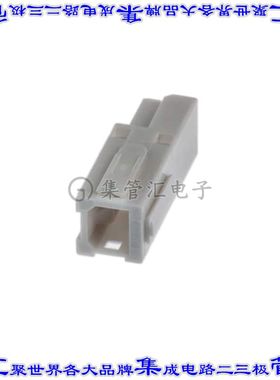 53894-1 矩形连接器外壳1POS 白色自由悬挂